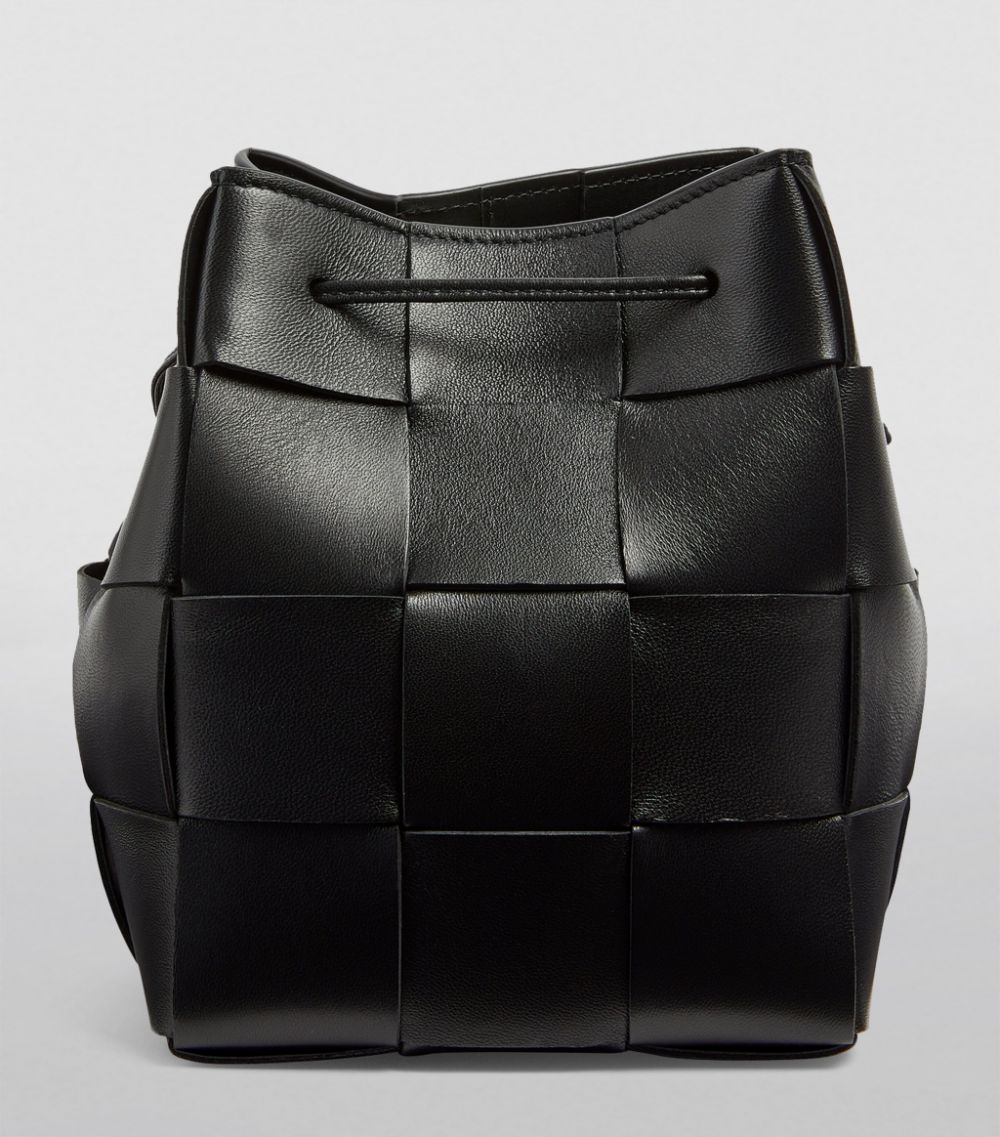 Bottega Veneta Bottega Veneta Small Leather Cassette Bucket Bag