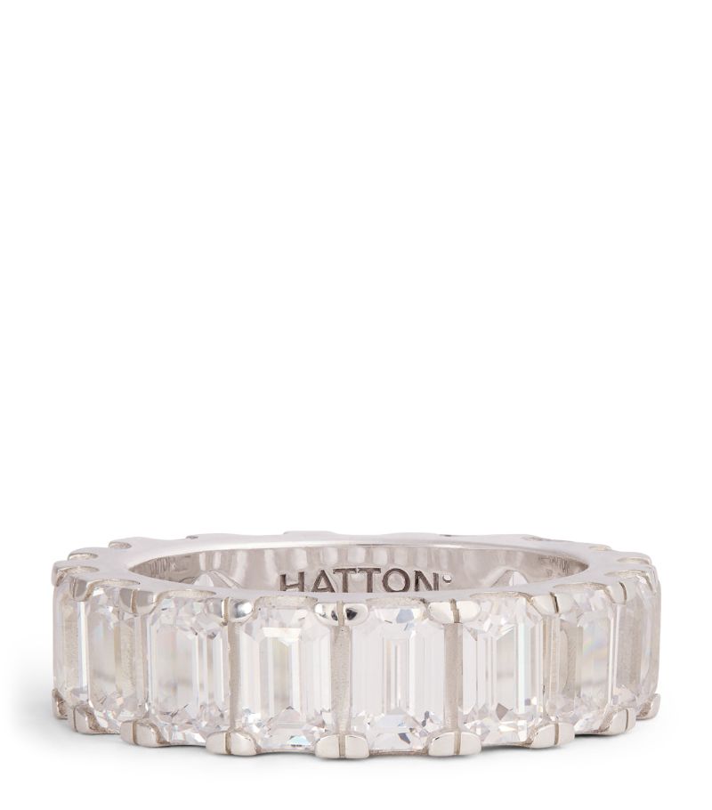 Hatton Labs Hatton Labs Sterling Silver Wraparound Baguette Ring