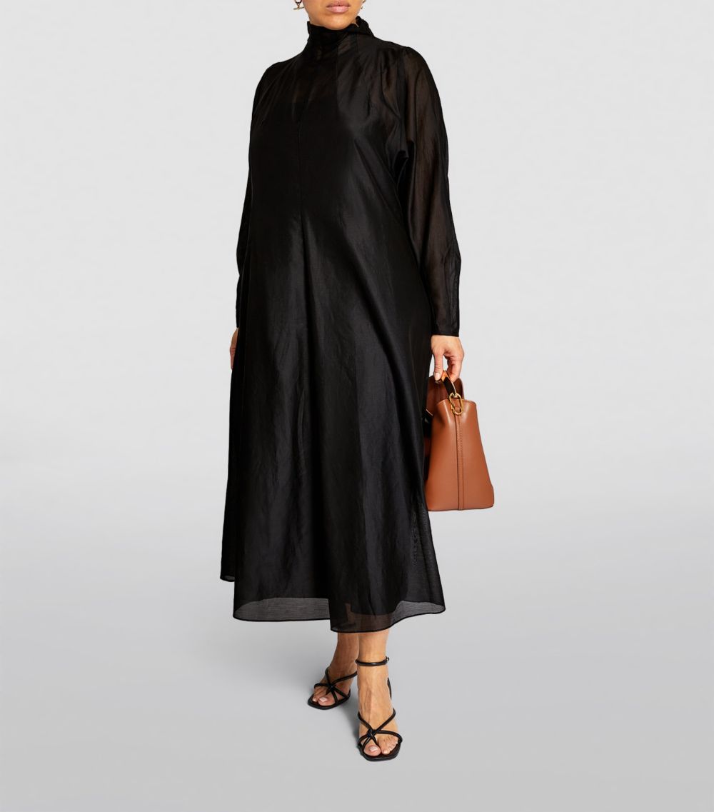 Marina Rinaldi Marina Rinaldi Cotton-Silk Maxi Dress