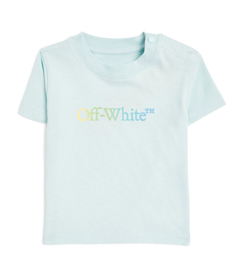 Off-White Kids Off-White Kids Cotton Arrow Print T-Shirt (3-36 Months)