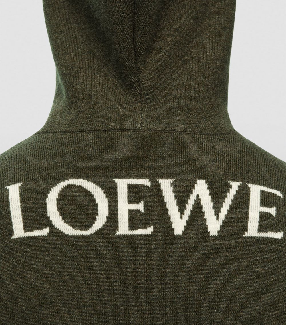 Loewe Loewe Wool Logo Hoodie