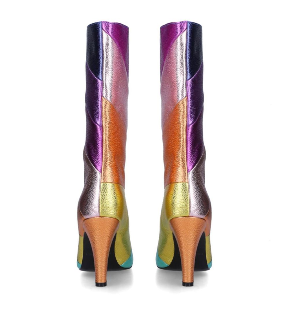 Kurt Geiger London Kurt Geiger London Leather Rainbow Kensington Boots