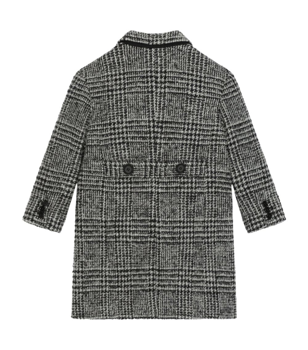 Dolce & Gabbana Dolce & Gabbana Kids Wool-Blend Check Coat (2-6 Years)