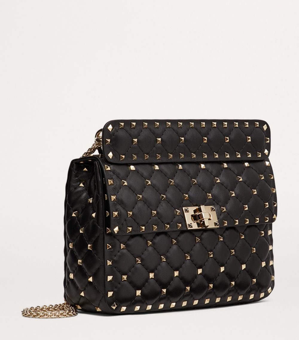 VALENTINO GARAVANI Valentino Garavani Medium Leather Rockstud Shoulder Bag