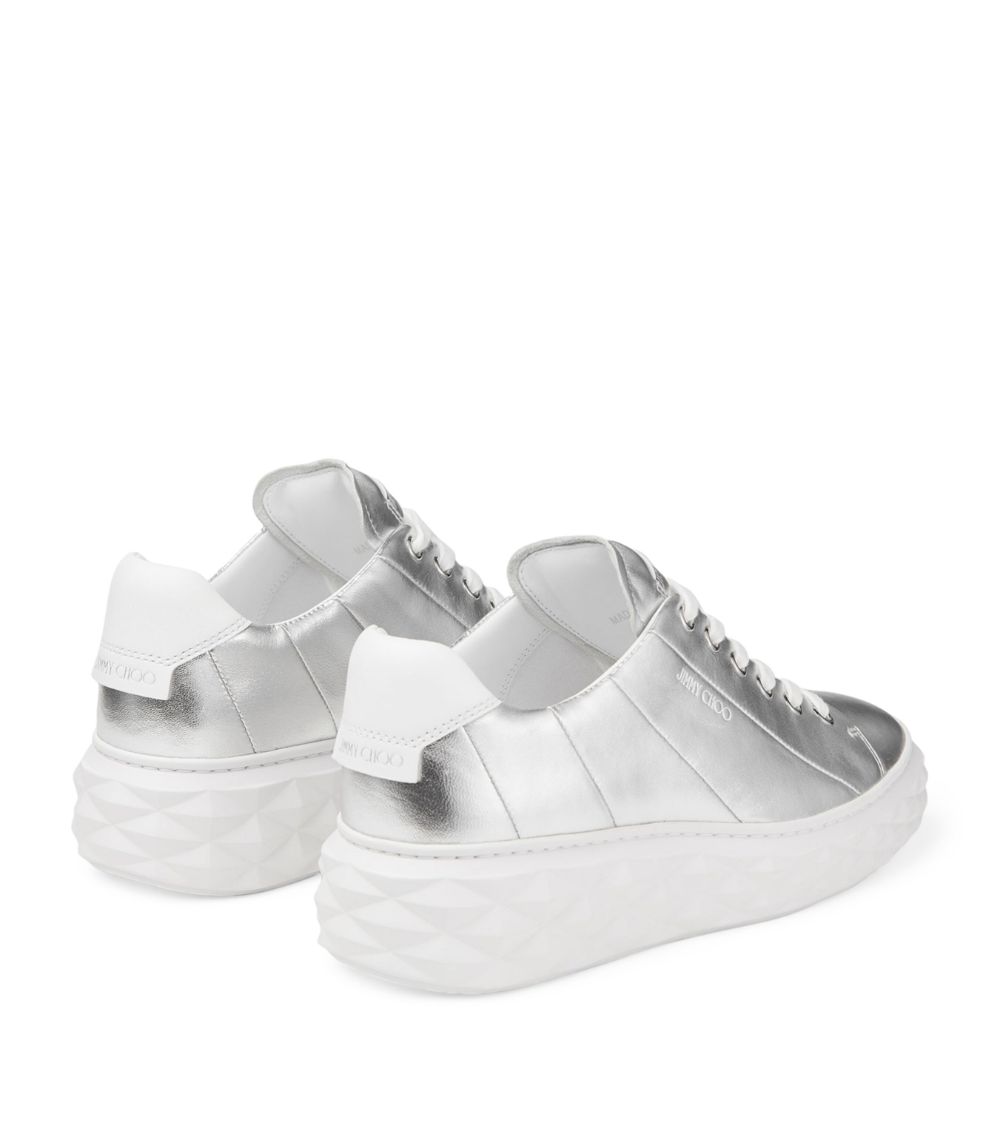 Jimmy Choo Jimmy Choo Diamond Light Maxi Leather Sneakers