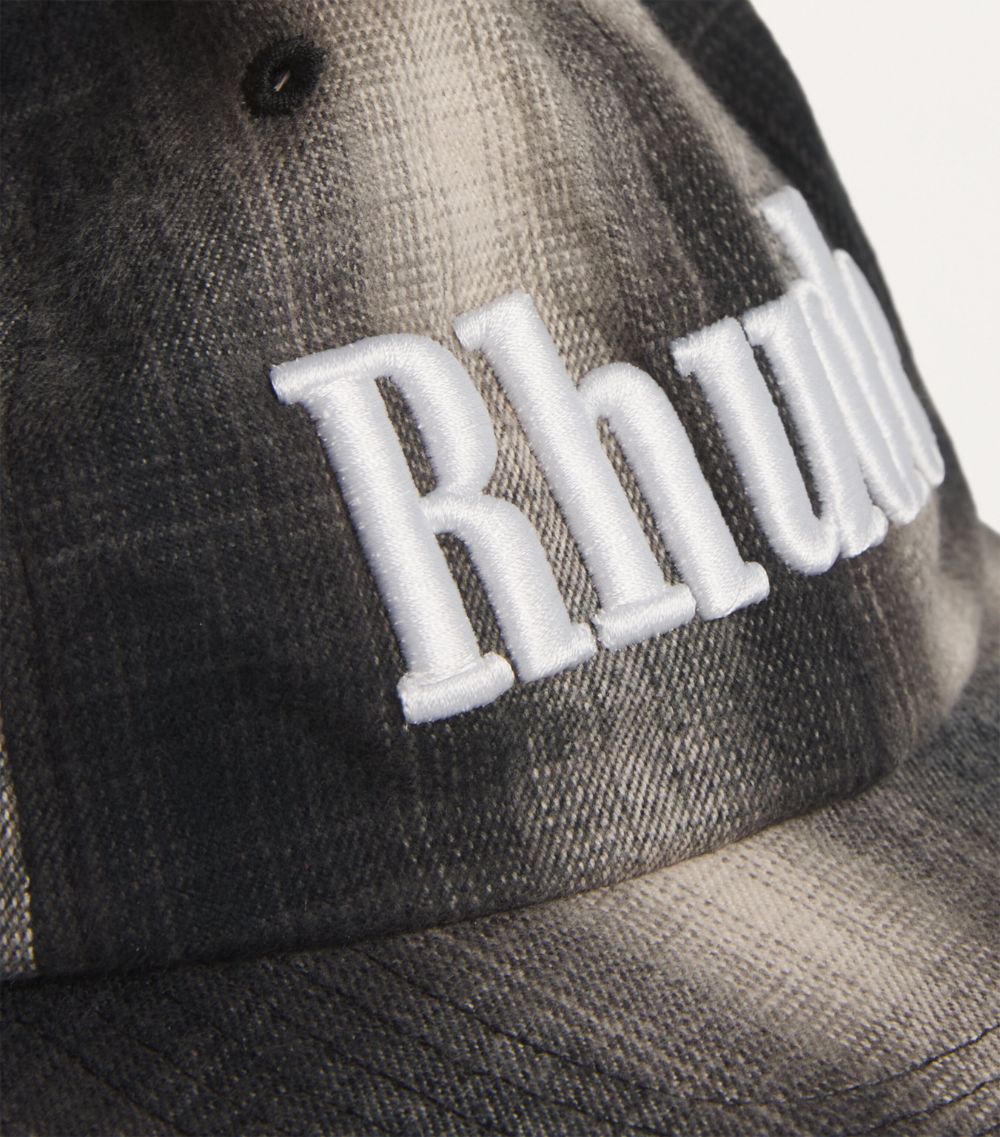 Rhude Rhude Check Logo Cap