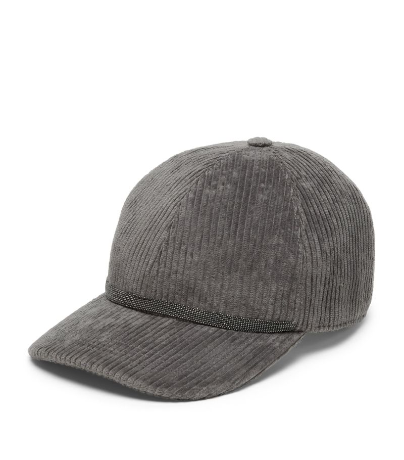 Brunello Cucinelli Brunello Cucinelli Corduroy Baseball Cap