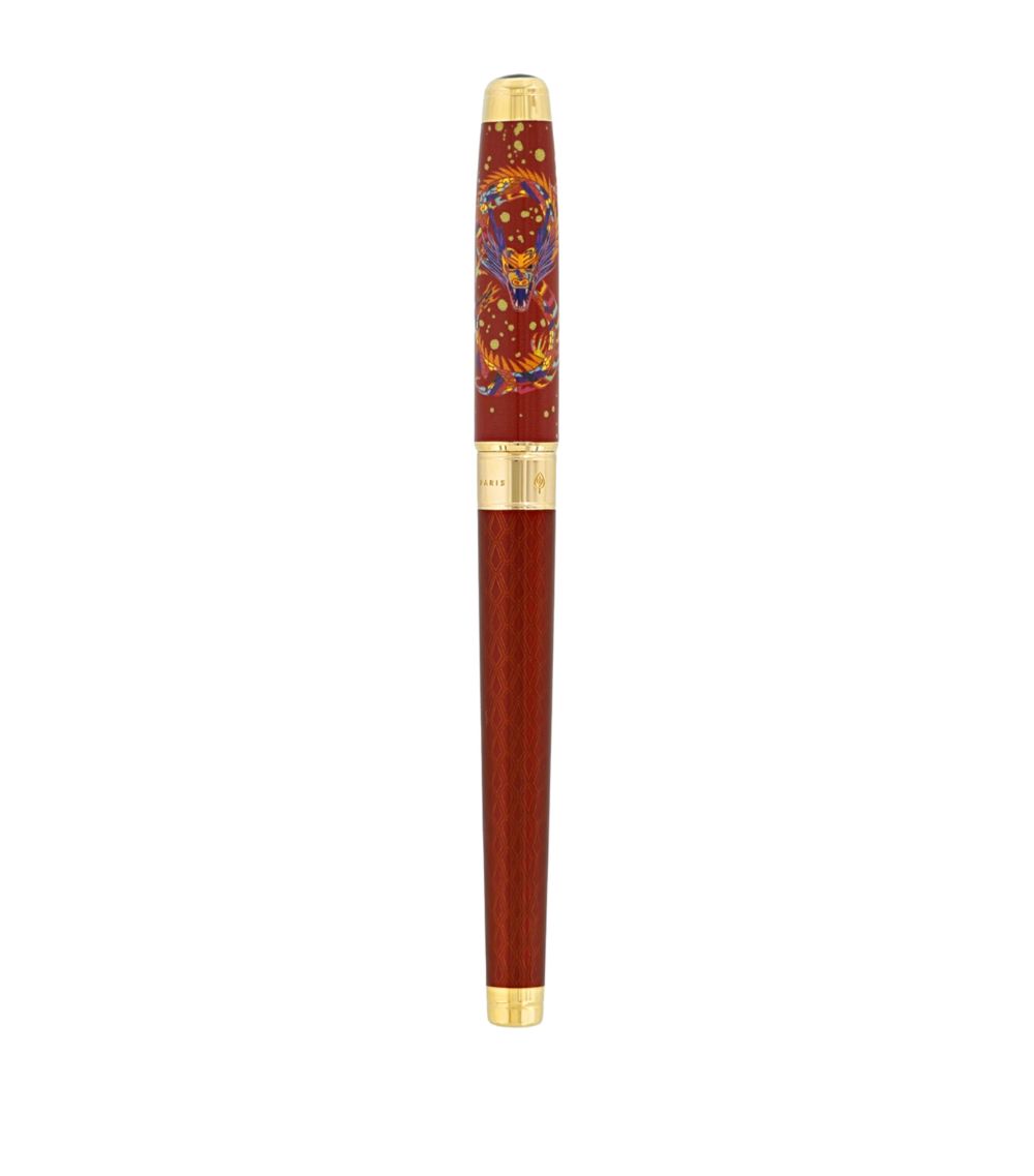 S.T. Dupont S.T. Dupont Eternity Dragon Fountain Pen And Roller