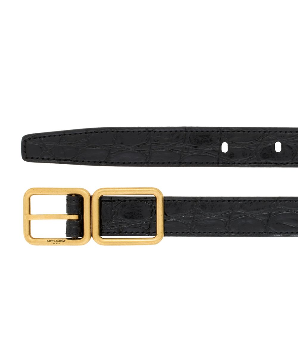 Saint Laurent Saint Laurent Leather Belt