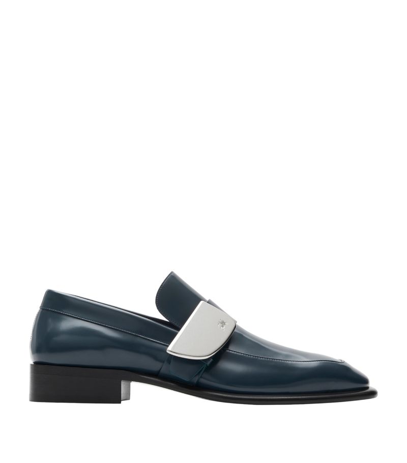 Burberry Burberry Leather Shield Loafers