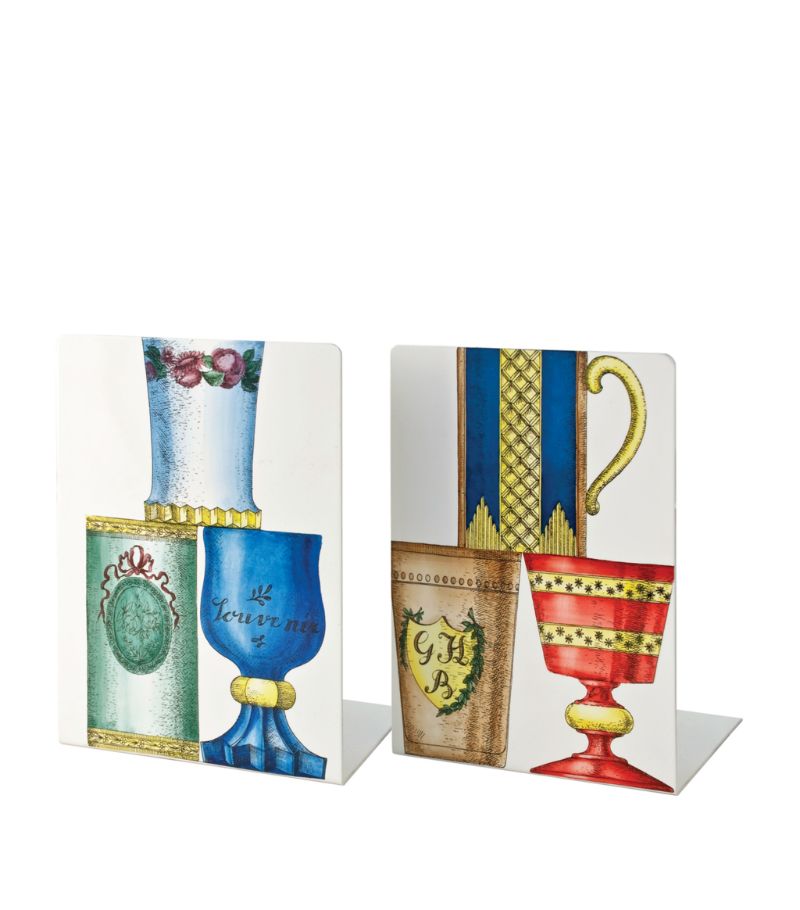 Fornasetti Fornasetti Bicchieri di Bohemia Bookends