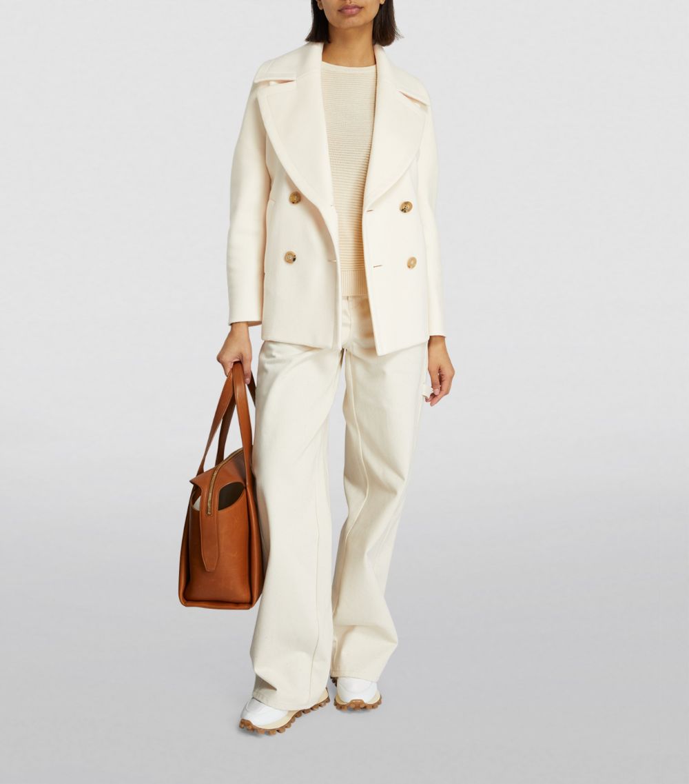 Max Mara Max Mara Wool-Cashmere Double-Breasted Coat