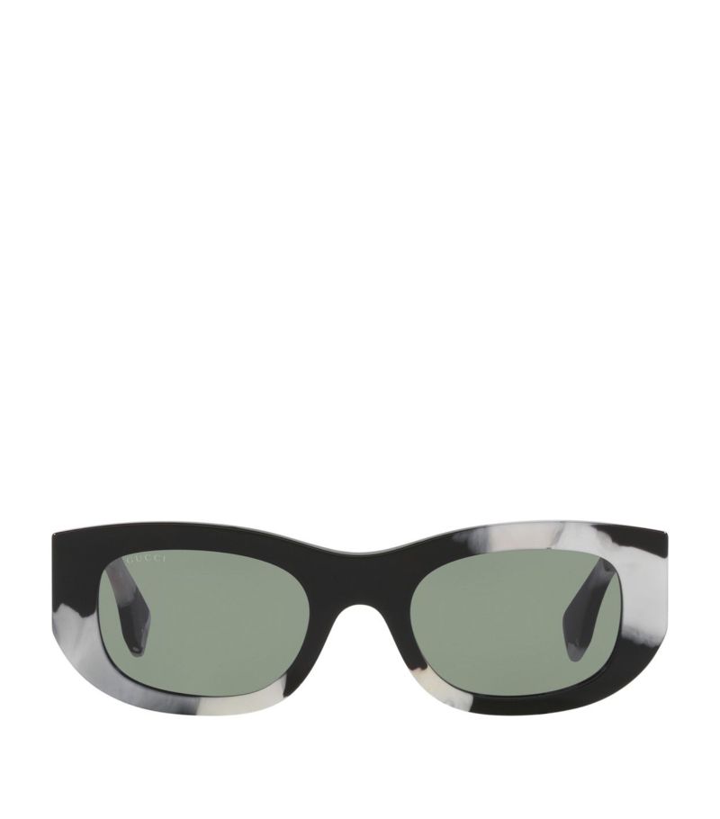 Gucci Gucci Tortoiseshell Oval Sunglasses