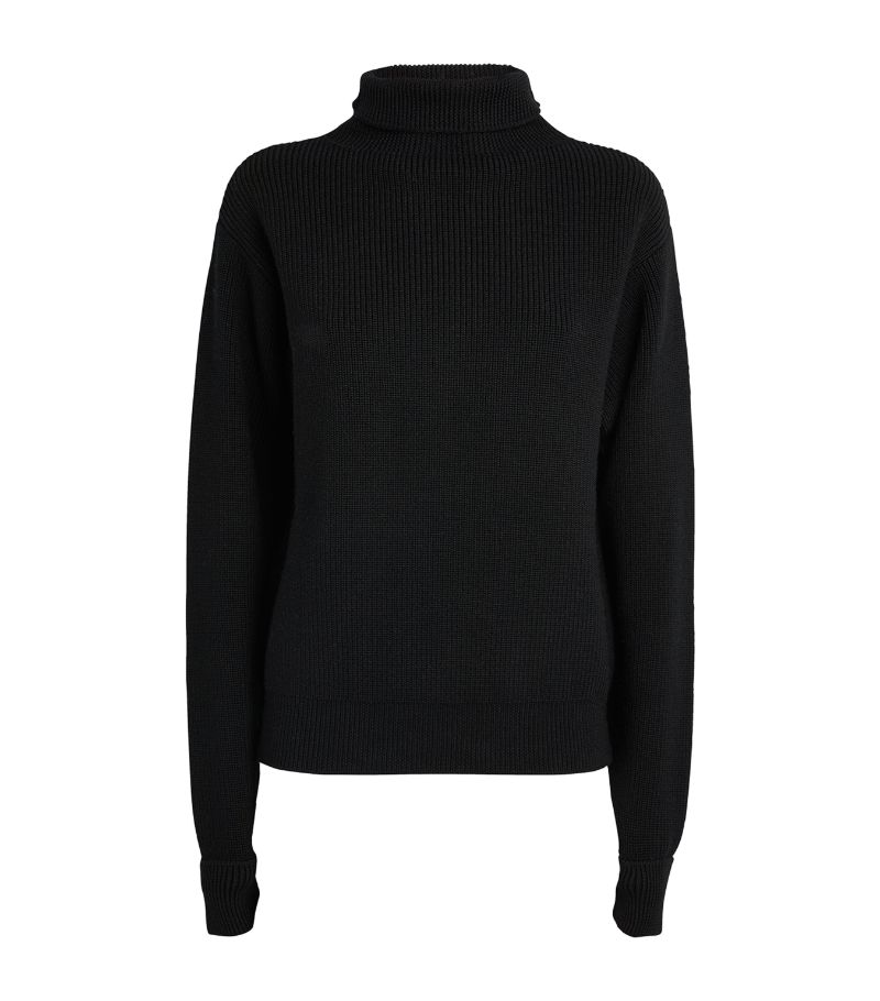 Jil Sander Jil Sander Wool High-Neck Sweater