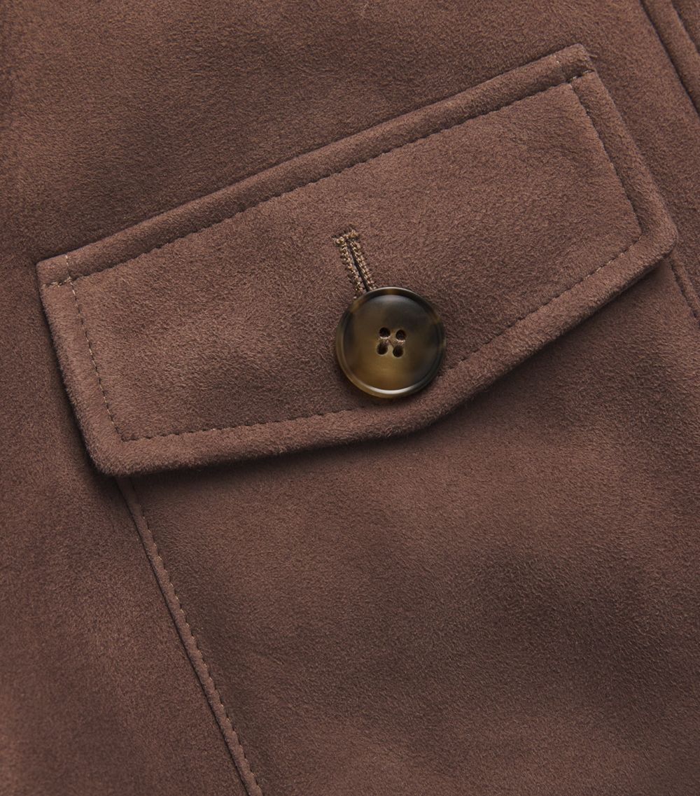 Canali Canali Shearling Field Jacket