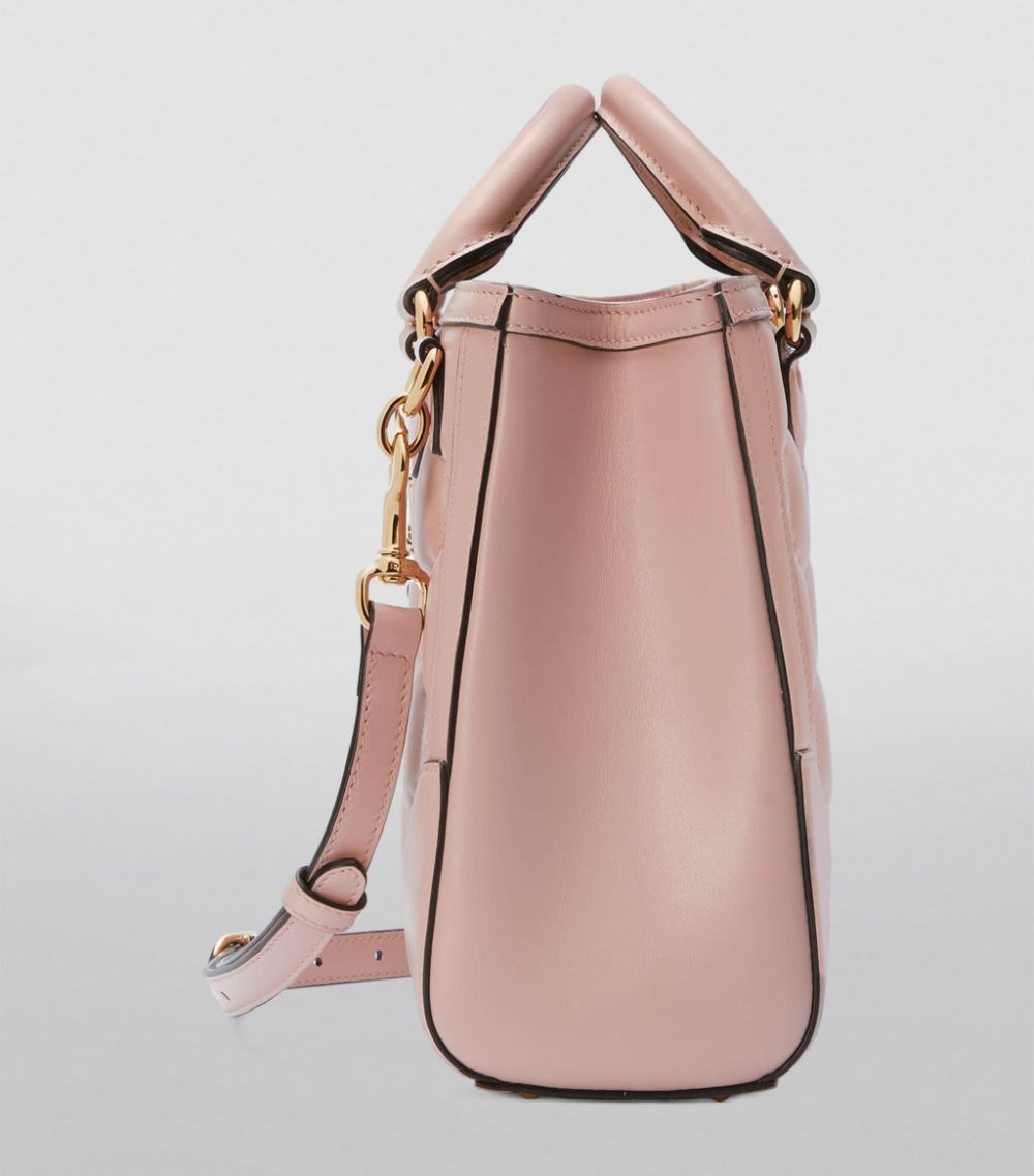 Gucci Gucci Mini Matelassé Leather GG Top-Handle Bag