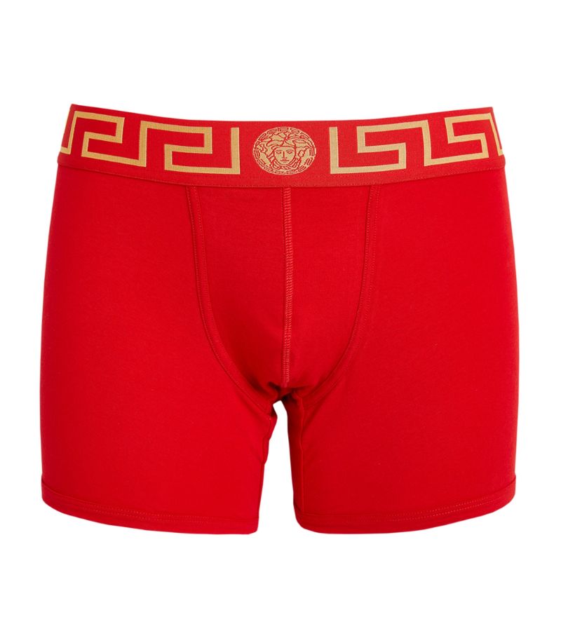 Versace Versace Iconic Greca Long Trunks