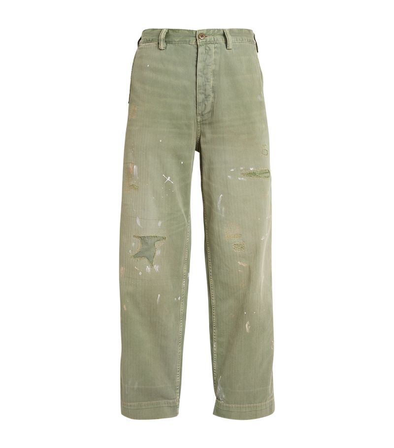 Polo Ralph Lauren Polo Ralph Lauren Cotton Painted Trousers