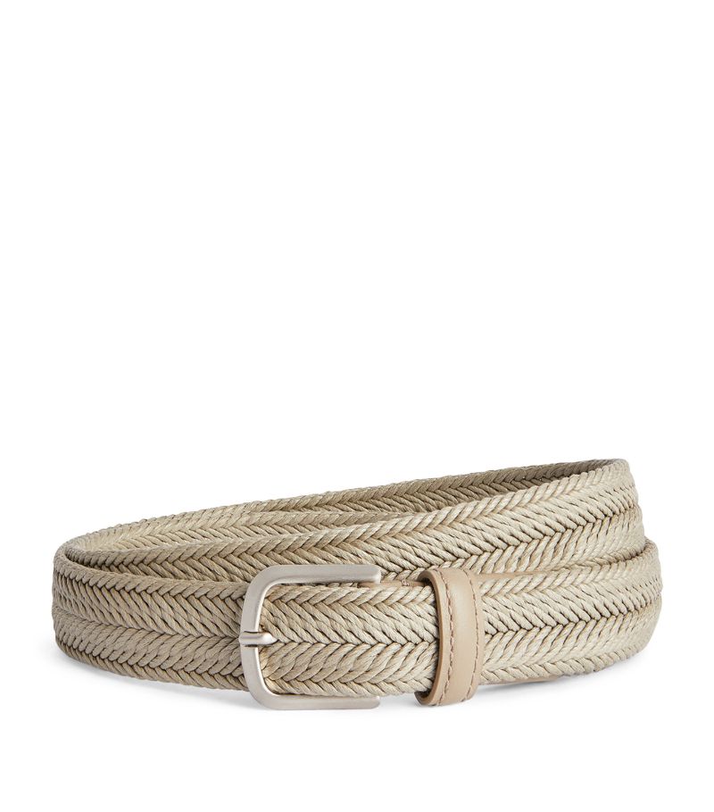 Giorgio Armani Giorgio Armani Cotton Braided Belt