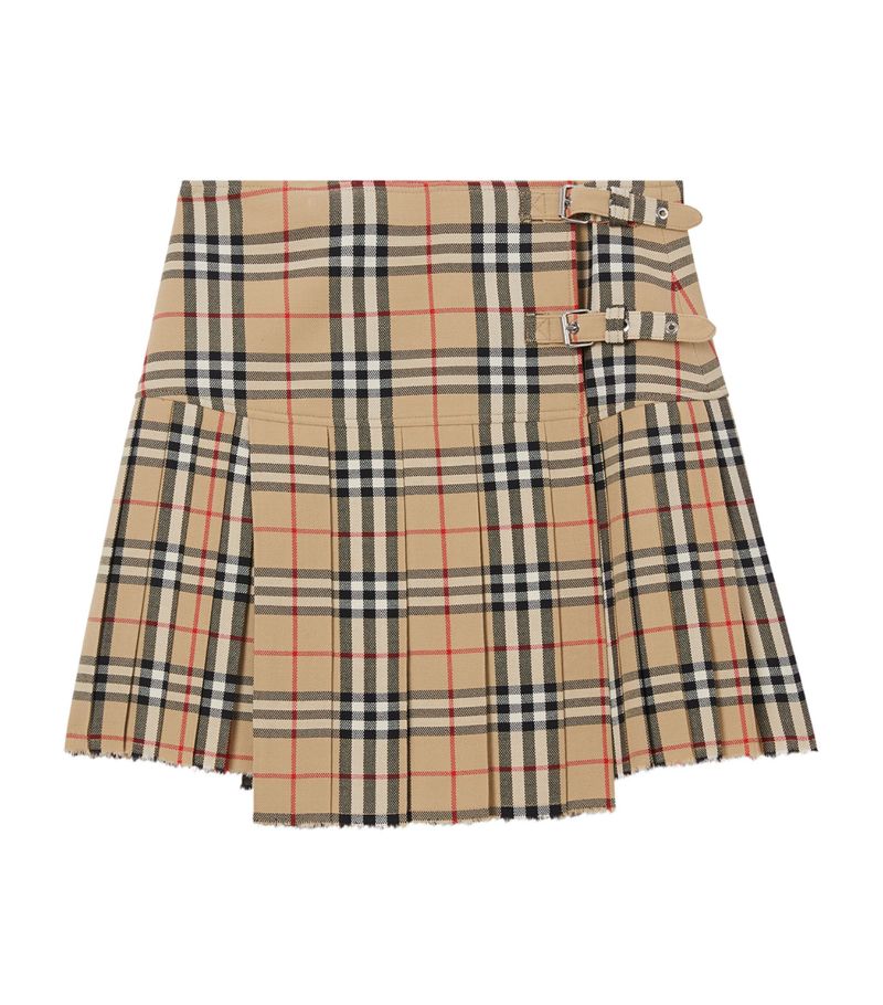 Burberry Burberry Wool Vintage Check Kilt