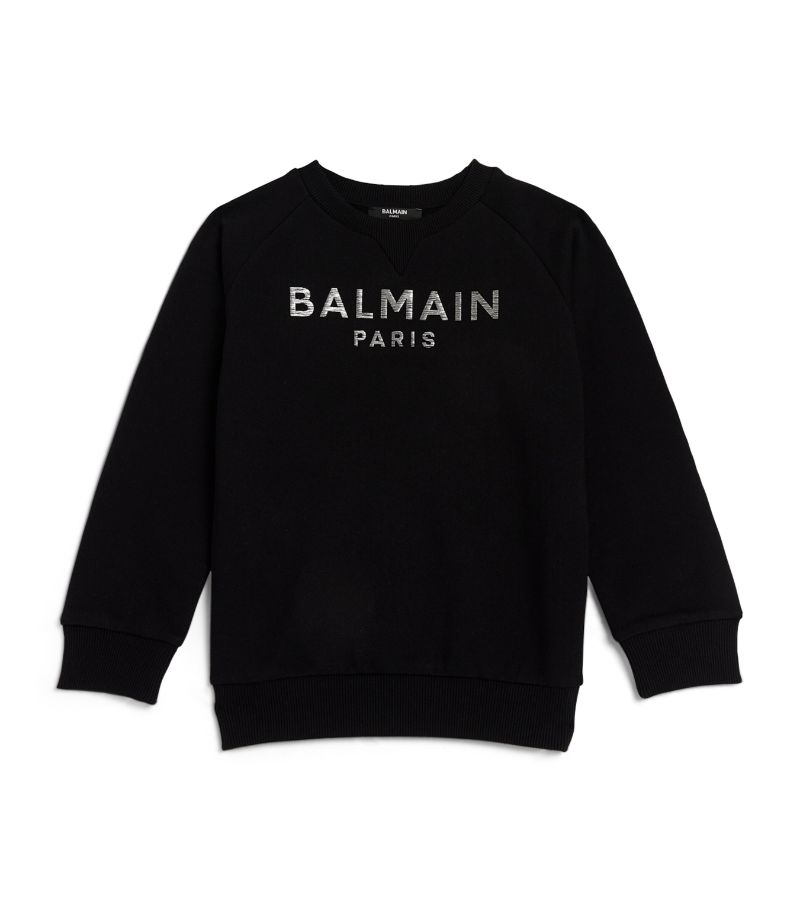 Balmain Balmain Kids Cotton Logo Sweatshirt (4-14 Years)