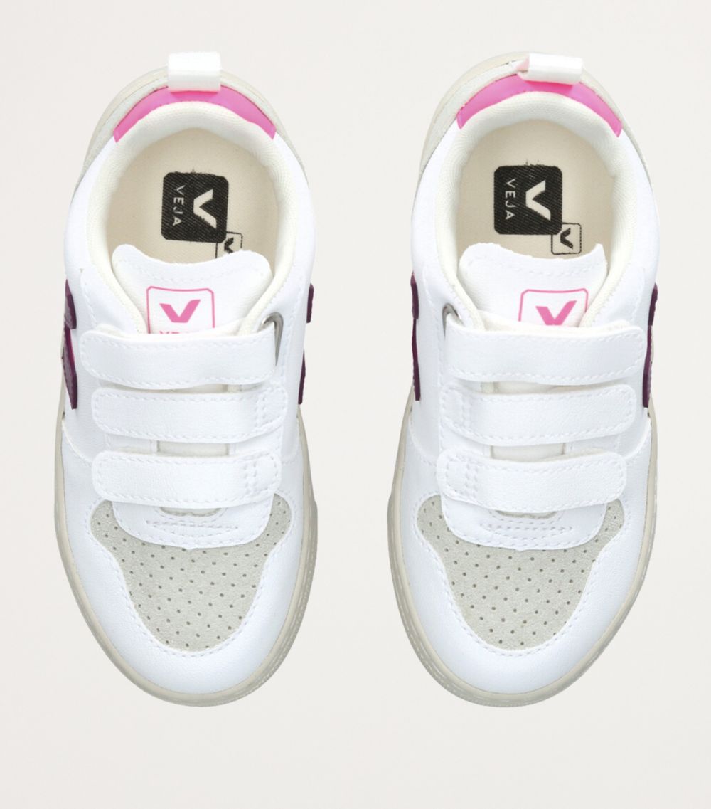  Veja Kids Leather V-10 Sneakers