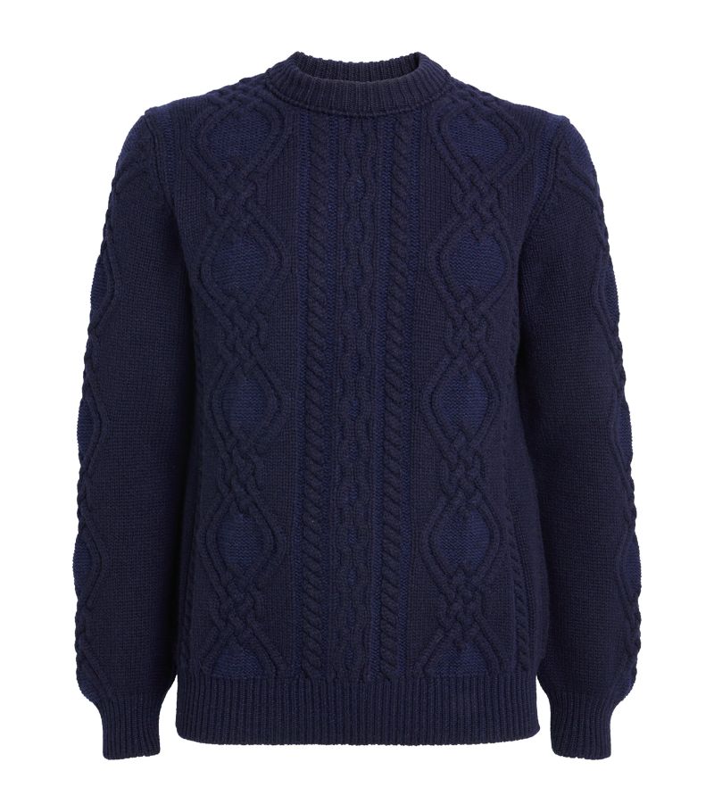 Begg X Co Begg x Co Cashmere Cable-Knit Finn Sweater