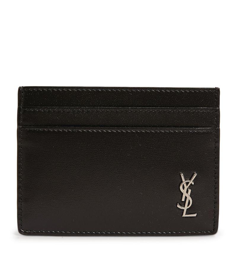 Saint Laurent Saint Laurent Leather Monogram Card Holder