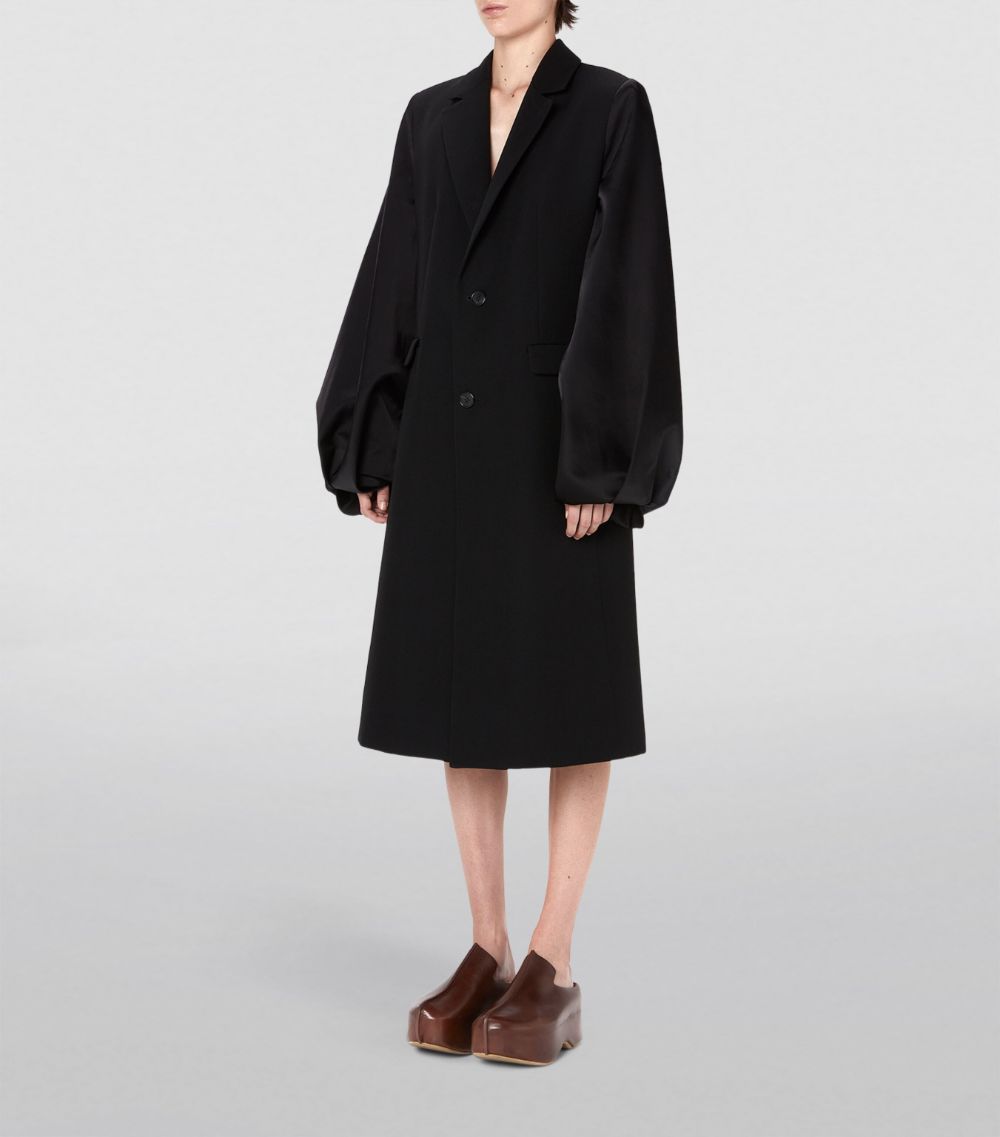 Jw Anderson Jw Anderson Oversized Balloon-Sleeve Coat