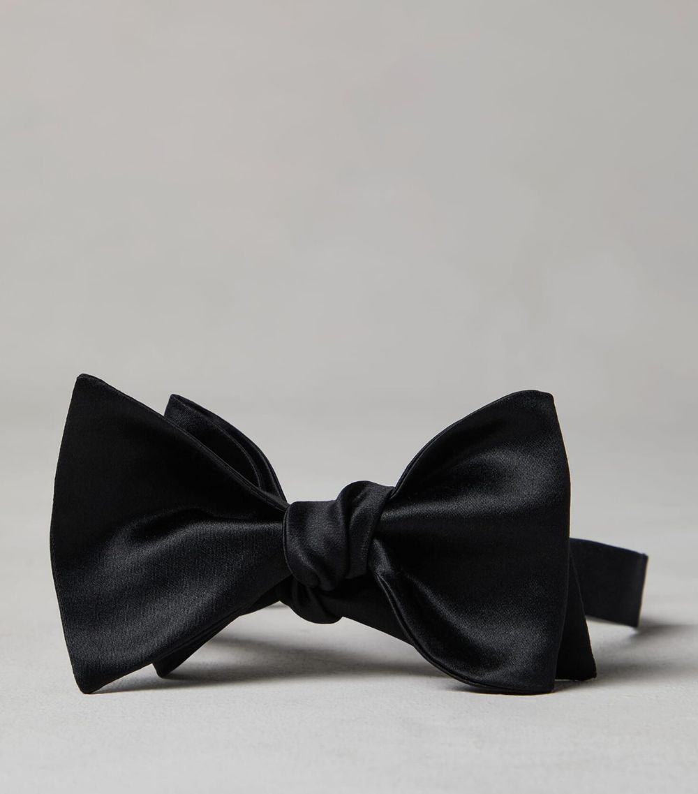 Brunello Cucinelli Brunello Cucinelli Silk-Cotton Satin Bow Tie