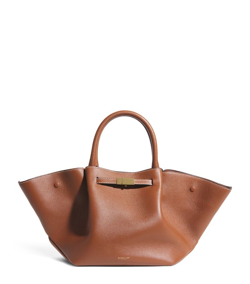 Demellier Demellier Midi Leather New York Tote Bag