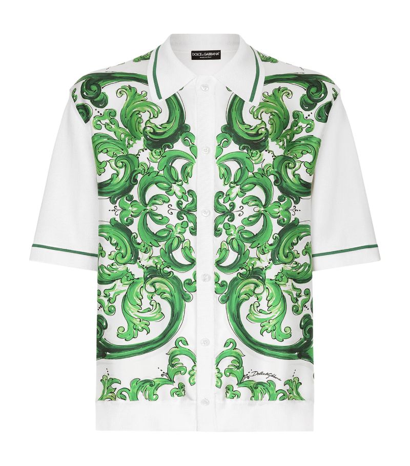 Dolce & Gabbana Dolce & Gabbana Majolica Print Shirt