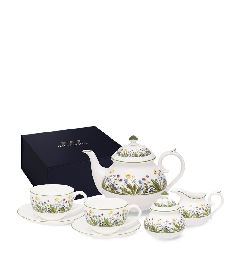 Halcyon Days Halcyon Days Highgrove Wildflower Tea For Two Set