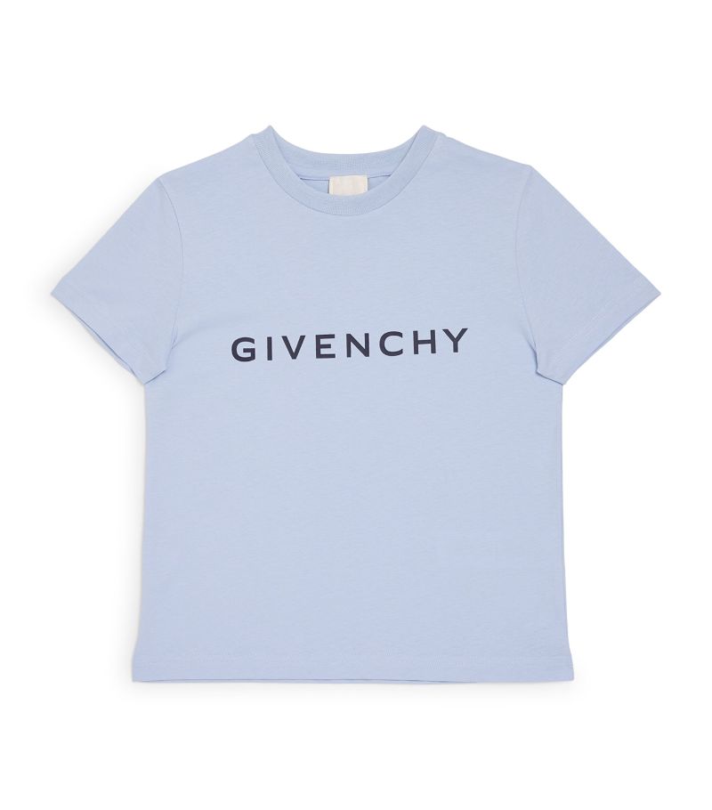 Givenchy Givenchy Kids Stretch-Cotton Logo T-Shirt (4-12+ Years)