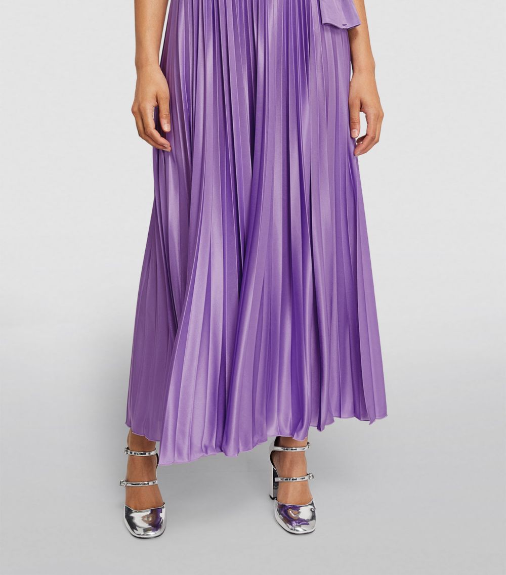 Max & Co. Max & Co. Pleated Maxi Dress