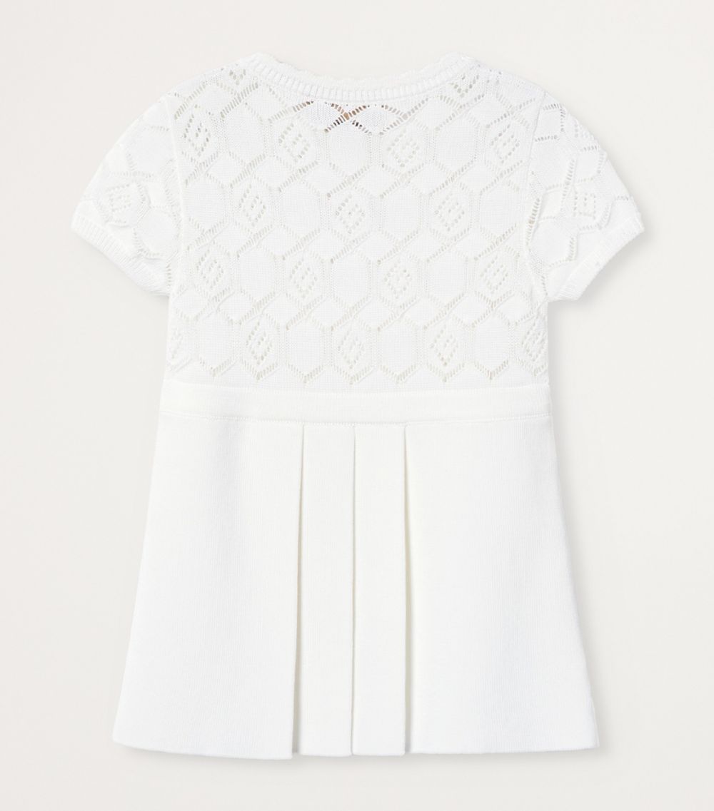 Gucci Gucci Kids Rhombus-Lace Dress (3-24 Months)