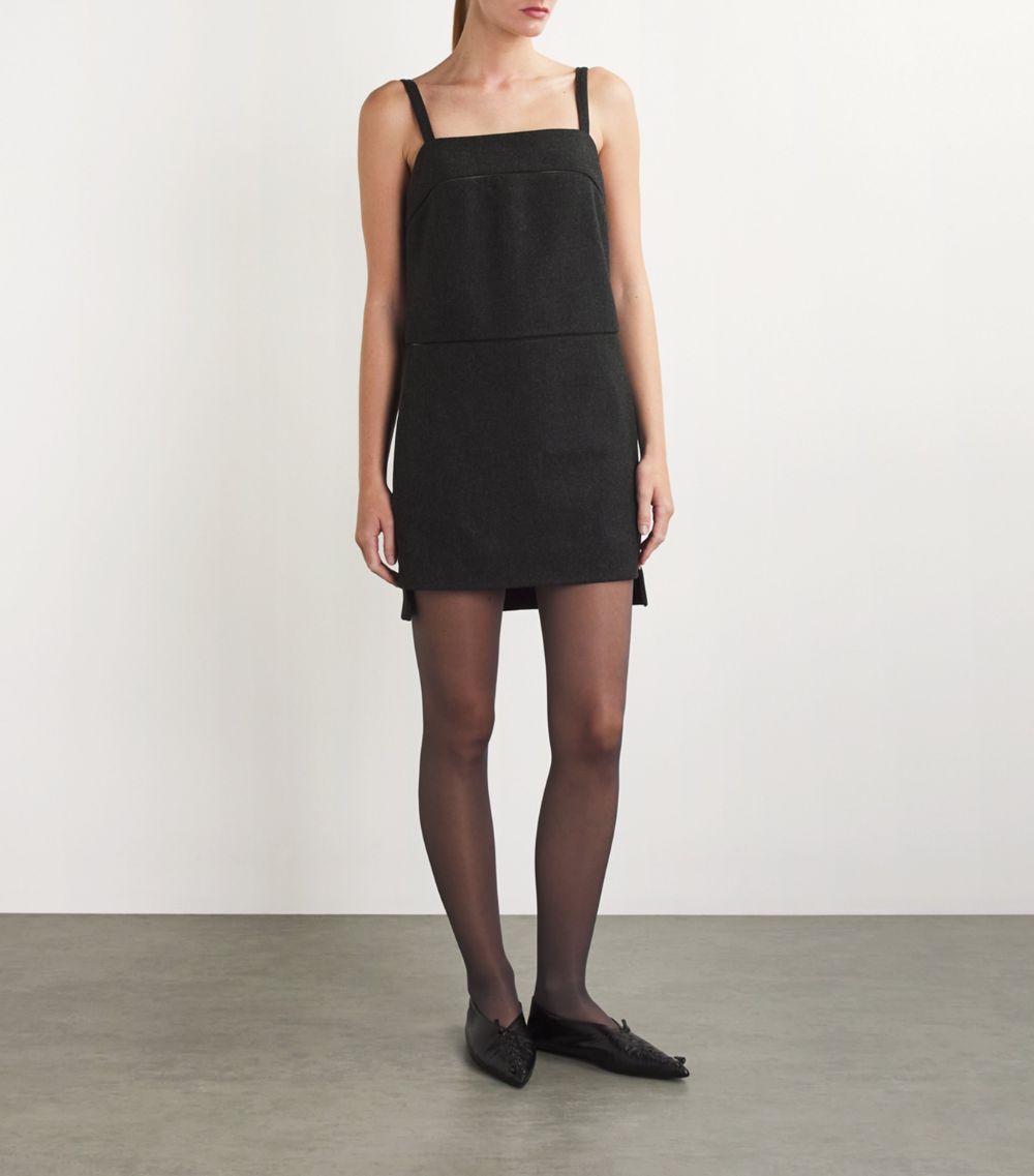 Max Mara Max Mara Wool-Blend Mini Dress