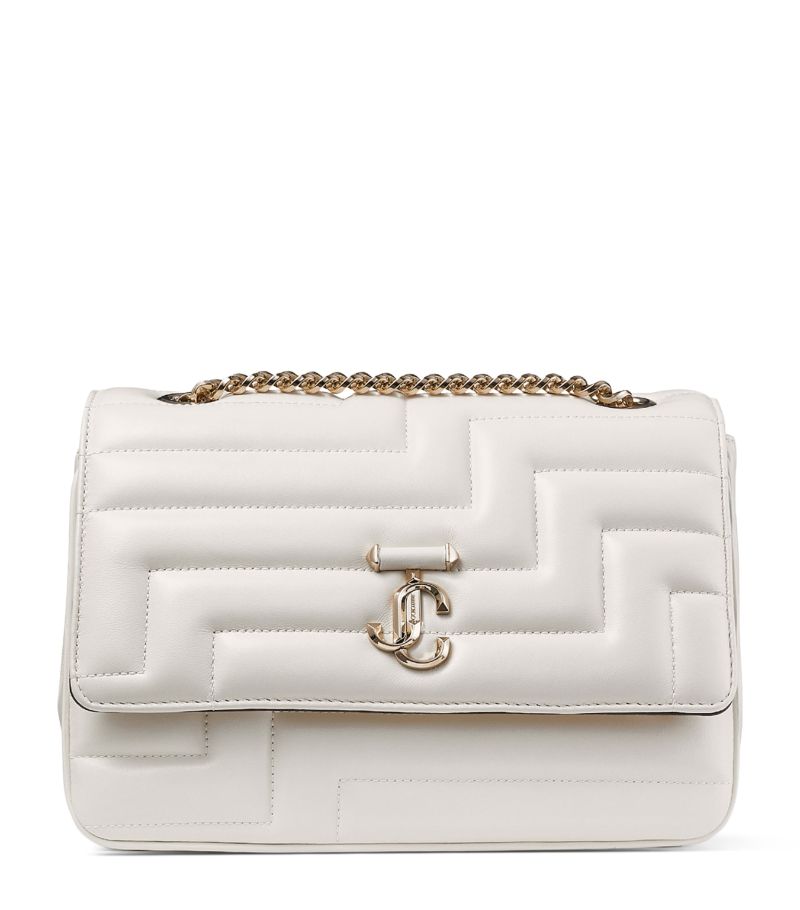 Jimmy Choo Jimmy Choo Leather Avenue Soft Shoulder Bag