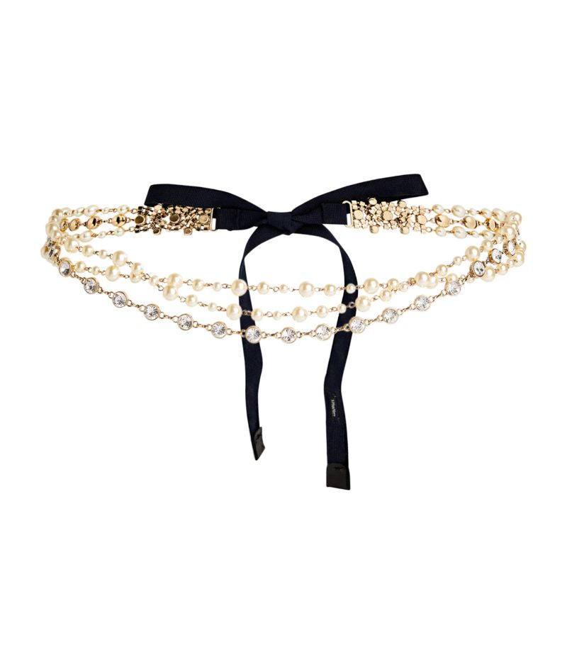 Max Mara Max Mara Embellished Chain Belt