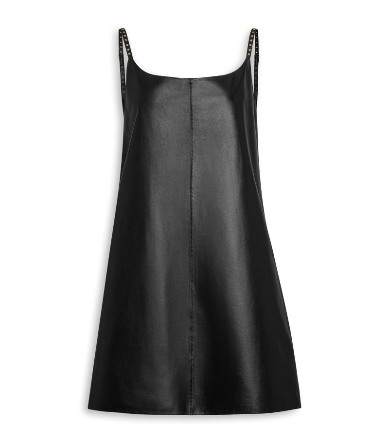 Alaïa Alaïa Leather Mini Dress