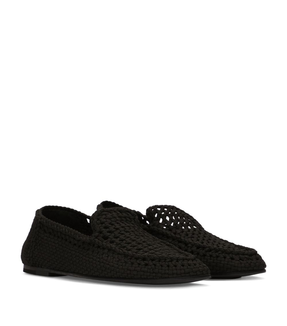 Dolce & Gabbana Dolce & Gabbana Mesh Loafers