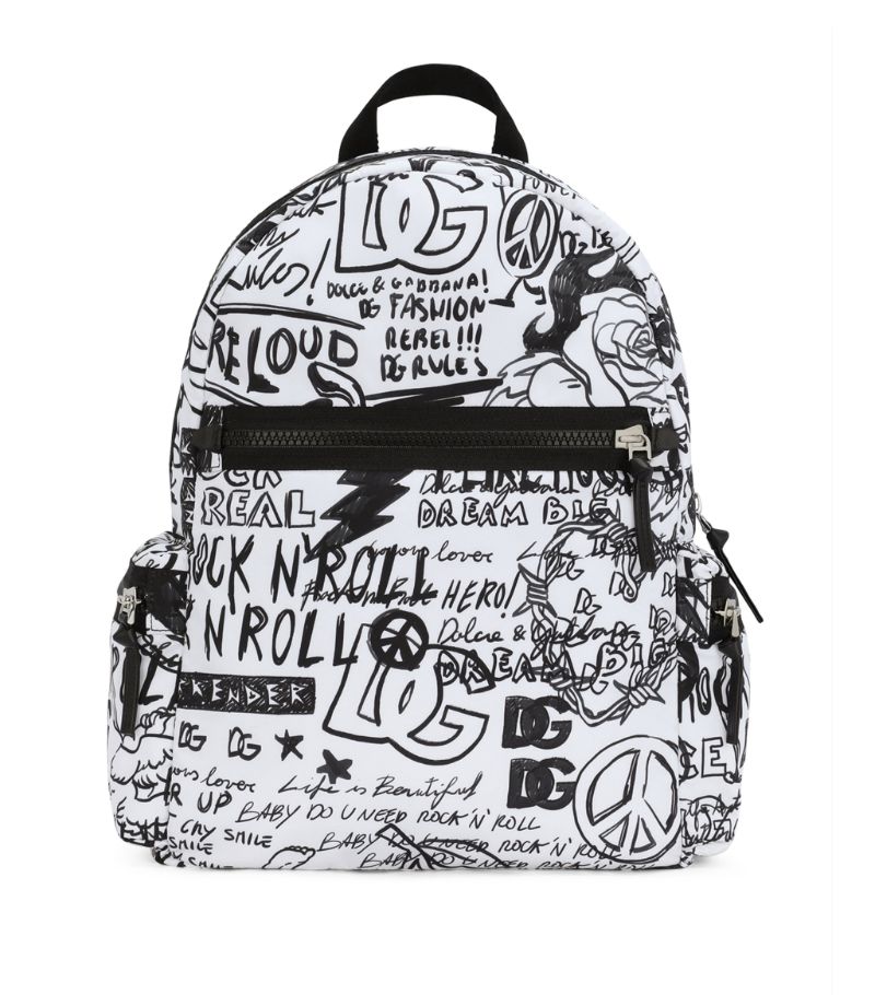 Dolce & Gabbana Dolce & Gabbana Kids Logo Backpack