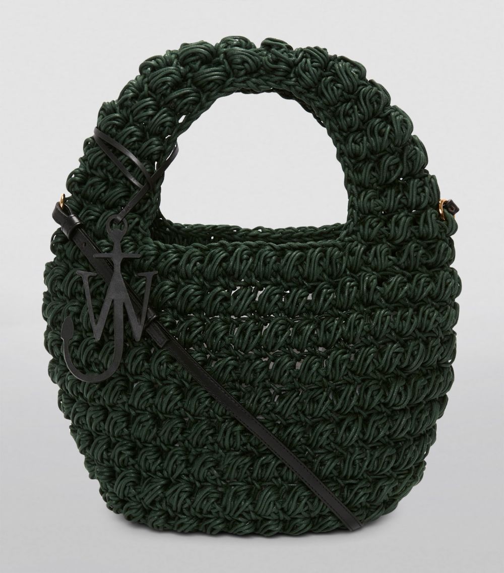 Jw Anderson Jw Anderson Medium Woven Popcorn Basket Bag