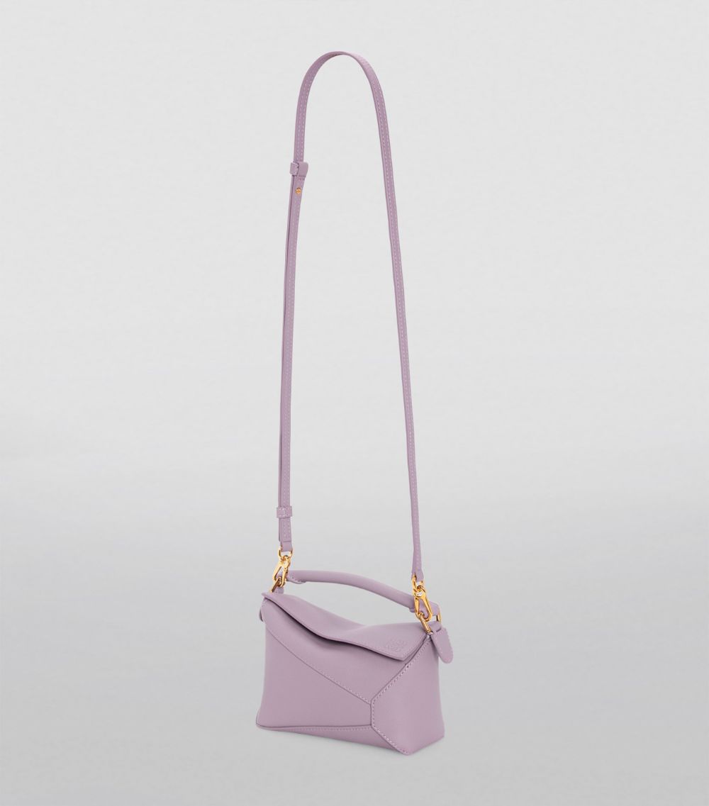 Loewe LOEWE Mini Leather Puzzle Edge Shoulder Bag