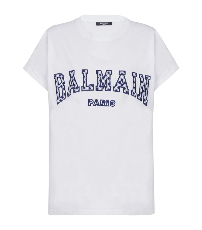 Balmain Balmain Logo Print T-Shirt