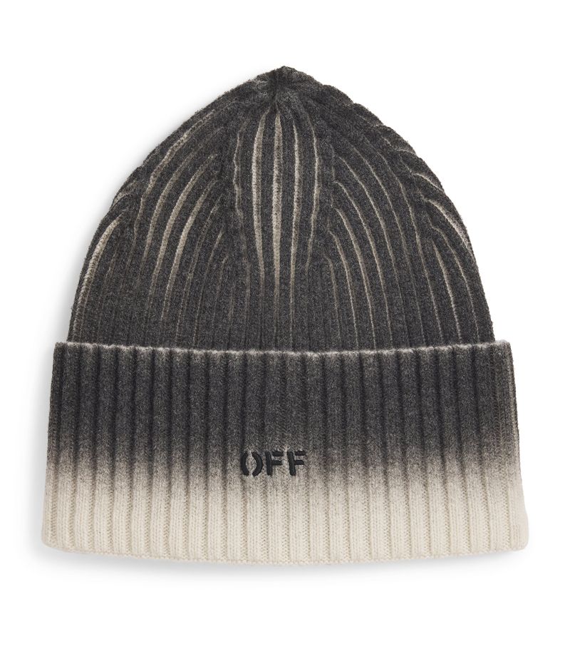 OFF-WHITE Off-White Wool Ombré Beanie