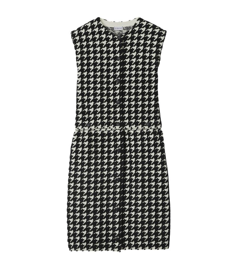 Burberry Burberry Houndstooth Mini Dress