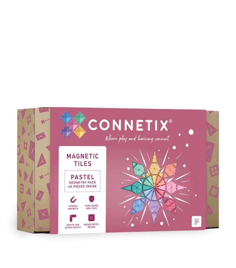 Connetix Tiles Connetix Tiles Pastel Geometry Pack Play Set