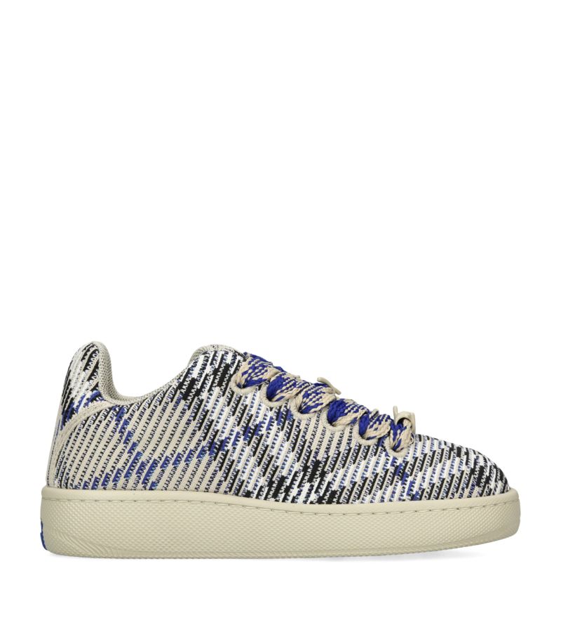 Burberry Burberry Check-Knit Box Sneakers