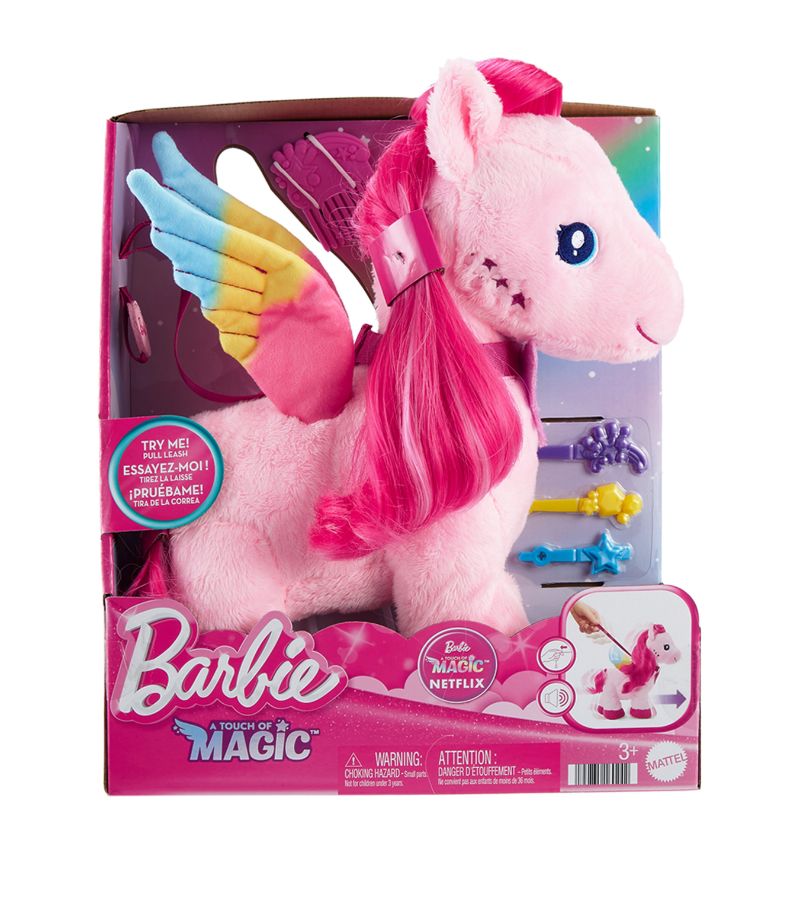 Barbie Barbie Barbie A Touch Of Magic Walk & Flutter Pegasus Plush Toy